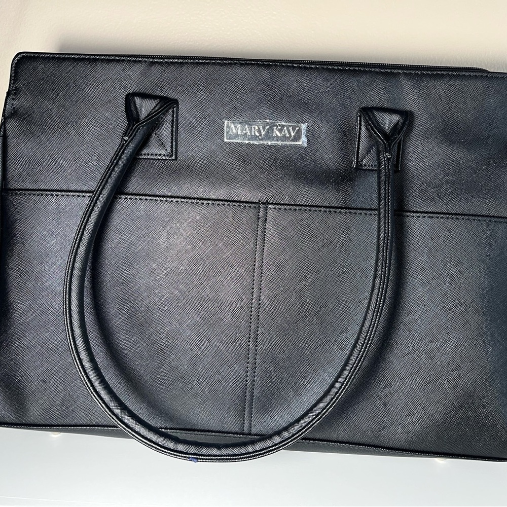Mary Kay Black Work/Laptop Tote